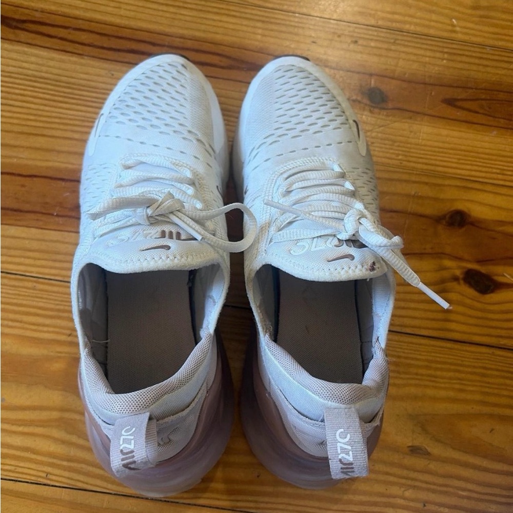 Nike White and pink Sneakers original price 170